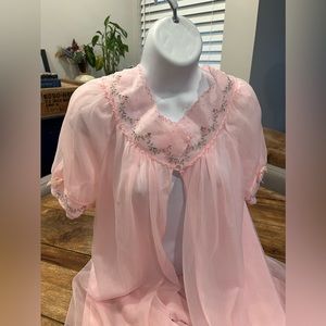 Vintage night robe - pink